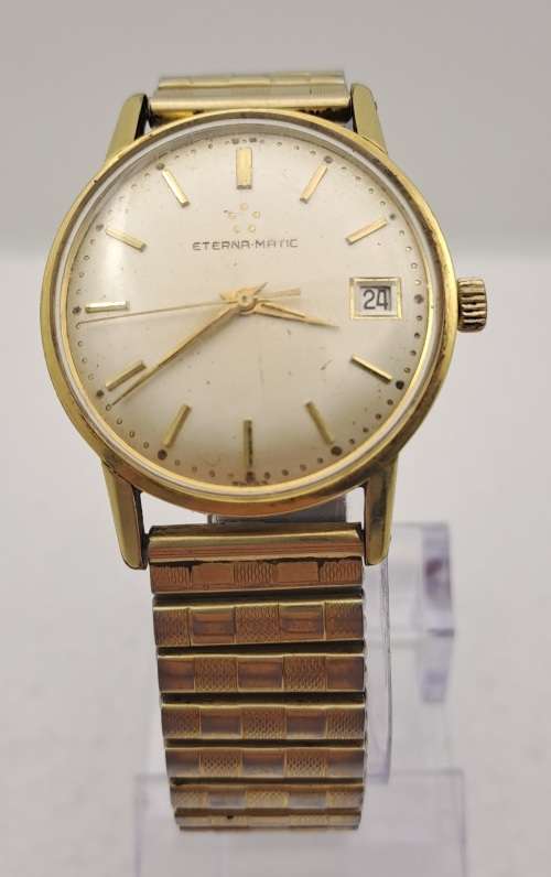 1960`s Eterna-Matic Mens Automatic watch -working  Swiss Made