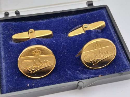 Vintage Cufflinks in Case