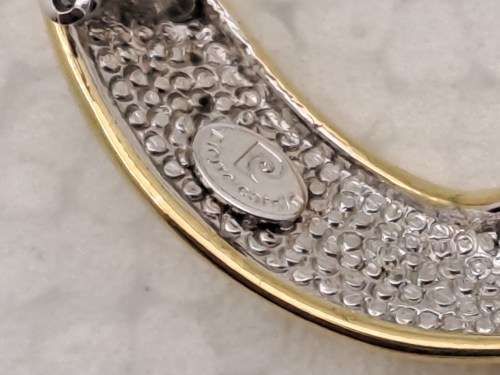 Vintage Pierre Cardin Brooch 34mm x 35mm
