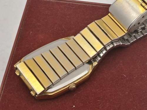 Pre-owned -Vintage Mens Seiko Quartz Watch 6530-5540 Serial 510231- Working in Case
