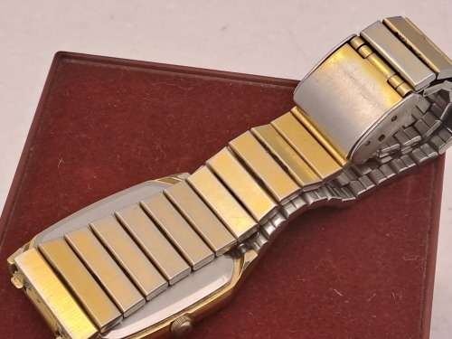 Pre-owned -Vintage Mens Seiko Quartz Watch 6530-5540 Serial 510231- Working in Case
