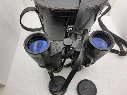 Vintage Pre-Owned Canon 7x35 Binoculars in Case with Caps