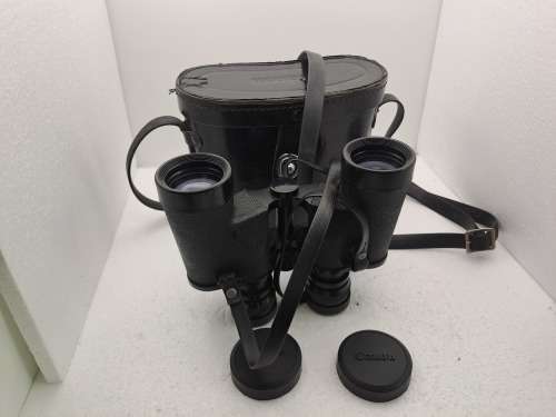 Vintage Pre-Owned Canon 7x35 Binoculars in Case with Caps