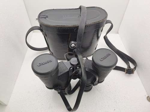 Vintage Pre-Owned Canon 7x35 Binoculars in Case with Caps