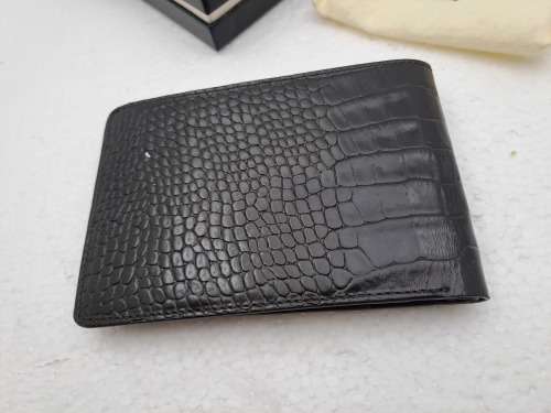 Unused MONT BLANC Crocodile Skin Notepad Wallet still in Box No 764