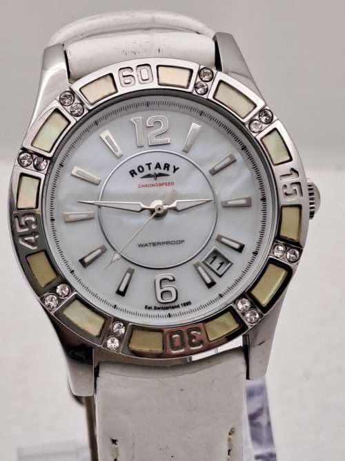 Unused Rotary Ladies Fashion Quarts Watch Myota 2115 Japan Movement - Working