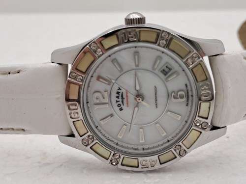 Unused Rotary Ladies Fashion Quarts Watch Myota 2115 Japan Movement - Working