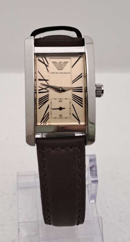 Unused Ladies Emporio Armani AR-0155 Designers Fashion Quarts Watch - Working