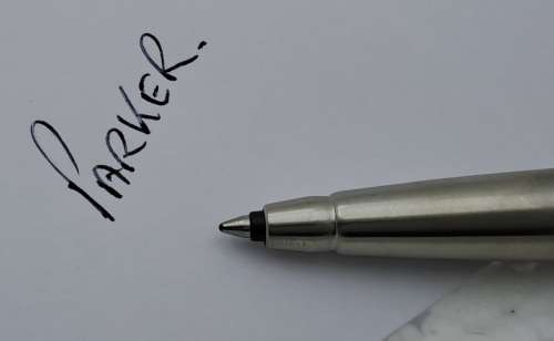 Parker Vector Rollerball Pen - Branded - Ink still ok -Green