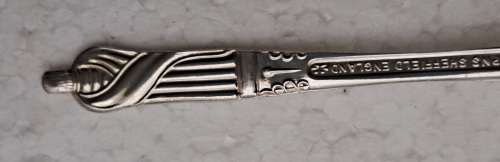 12 Pc Vintage Silver Plated Apostel Tea spoon and Cake Fork Set-Boxed-Sheffield England