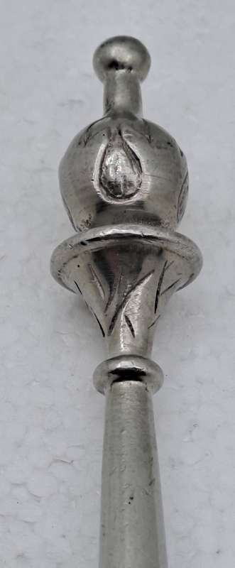 Large Hand Crafted  Designer Pewter Spoon by Earth Angel