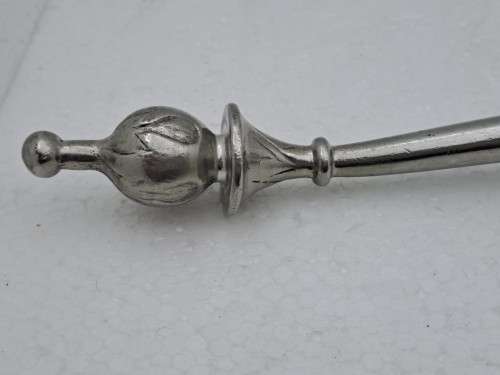 Large Hand Crafted  Designer Pewter Spoon by Earth Angel