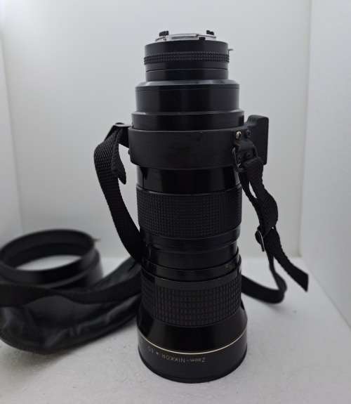 Pre-owned Vintage 1970`s Nikon Zoom Nikkor 50-300mm 1:4,5 with filter and cap