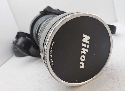 Pre-owned Vintage 1970`s Nikon Zoom Nikkor 50-300mm 1:4,5 with filter and cap