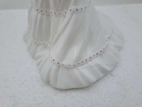 Vintage Porcelain Coalport Ladies of Fashion `The Bride` figurine-(see Hairline Crack)