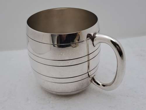 Genuine EMESS Silverplate Mug 9,5cm x 13cm x 8,5cm