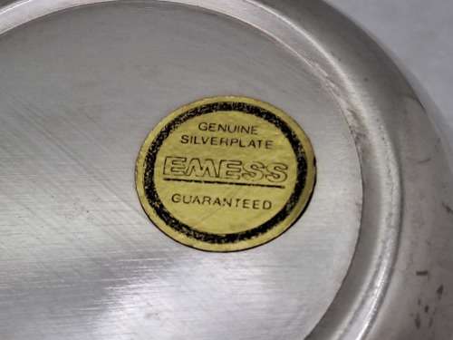 Genuine EMESS Silverplate Mug 9,5cm x 13cm x 8,5cm