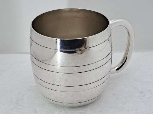 Genuine EMESS Silverplate Mug 9,5cm x 13cm x 8,5cm