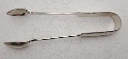 Antique Silver Plated Sugar Tongs