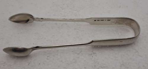 Antique Silver Plated Sugar Tongs