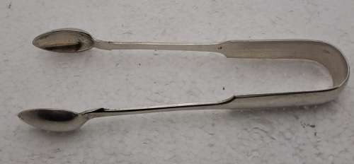 Antique Silver Plated Sugar Tongs