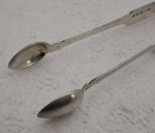 Antique Silver Plated Sugar Tongs