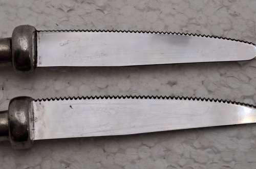 2 Small Carol Boyes Fruit Knifes with Sheffield England Stainless Steel Blades -Used Condition