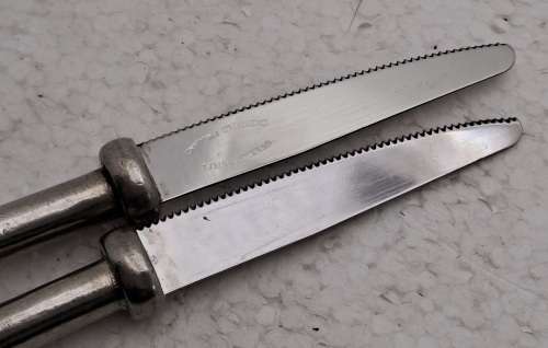 2 Small Carol Boyes Fruit Knifes with Sheffield England Stainless Steel Blades -Used Condition