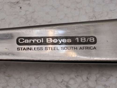 Large Carol Boyes  18/8 Stainless Steel  Spoon  -Used Condition - 27cm