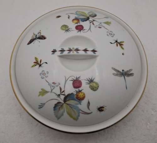 Vintage Royal Worcester Serving Dish with Lid Shape 22 Size 4 -Fireproof made in England