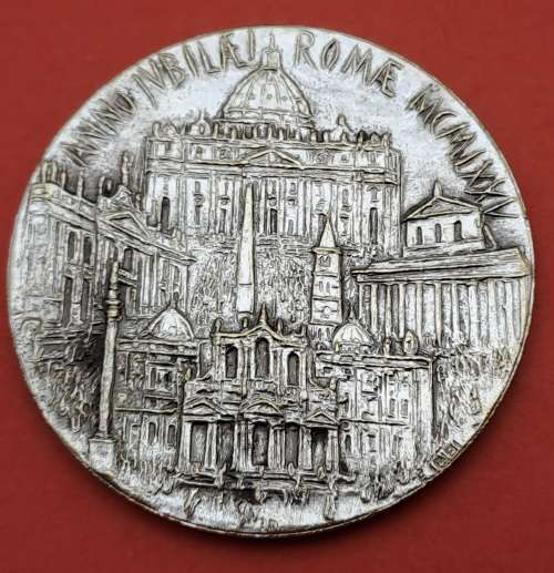 RARE Vatican City Medal VT VNVM Sint (JUBILEE) 1975