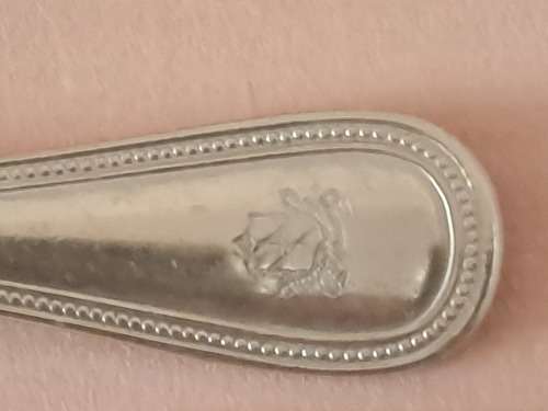 Silver Keyring & 2 Silver Spoons Arlington International Racecourse Sept.2 1990 Million X -Framed