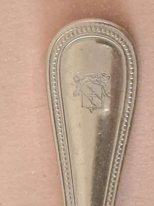 Silver Keyring & 2 Silver Spoons Arlington International Racecourse Sept.2 1990 Million X -Framed