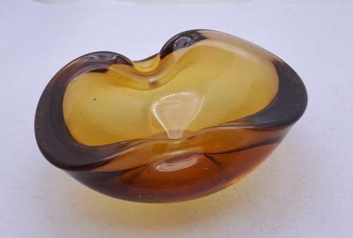 Small Murano Glass Bowl -Ashtray 5,5cm x13,5cm x 10cm