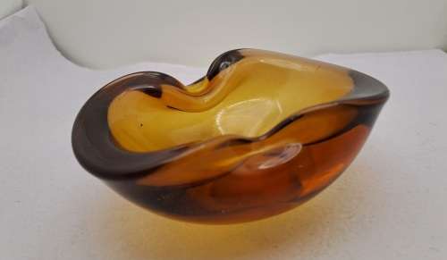 Small Murano Glass Bowl -Ashtray 5,5cm x13,5cm x 10cm