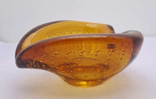 Murano Glass Bowl -Ashtray 6cm x12cm x 11cm