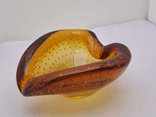 Murano Glass Bowl -Ashtray 6cm x12cm x 11cm