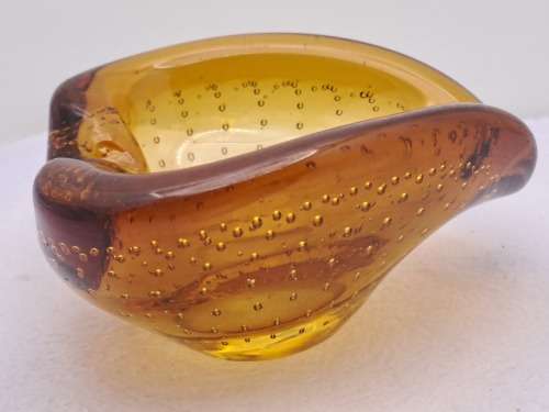 Murano Glass Bowl -Ashtray 6cm x12cm x 11cm