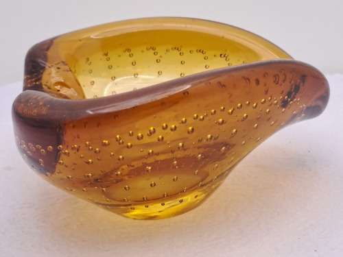 Murano Glass Bowl -Ashtray 6cm x12cm x 11cm