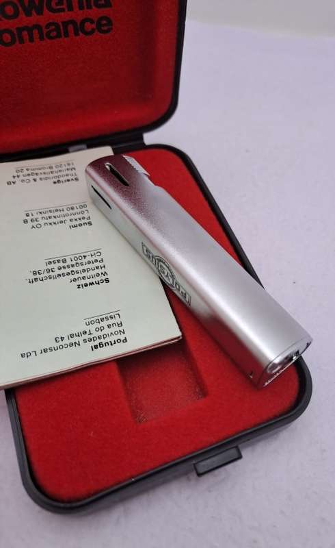 Vintage Rowenta Romance Lighter still in Case -seems to be unused -need Gas