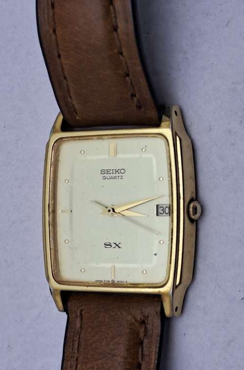 Pre-Owned Seiko Quartz 5Y32-5000 Watch - Leather Strap   -Working