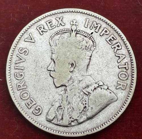 1926 ZUID-AFRIKA .800 SILVER  2½ Shillings - George V 2½ Shillings,