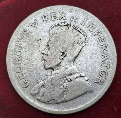 1927 ZUID-AFRIKA .800 SILVER  2½ Shillings - George V 2½ Shillings,