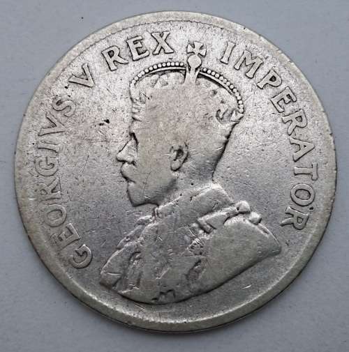 1927 ZUID-AFRIKA .800 SILVER  2½ Shillings - George V 2½ Shillings,