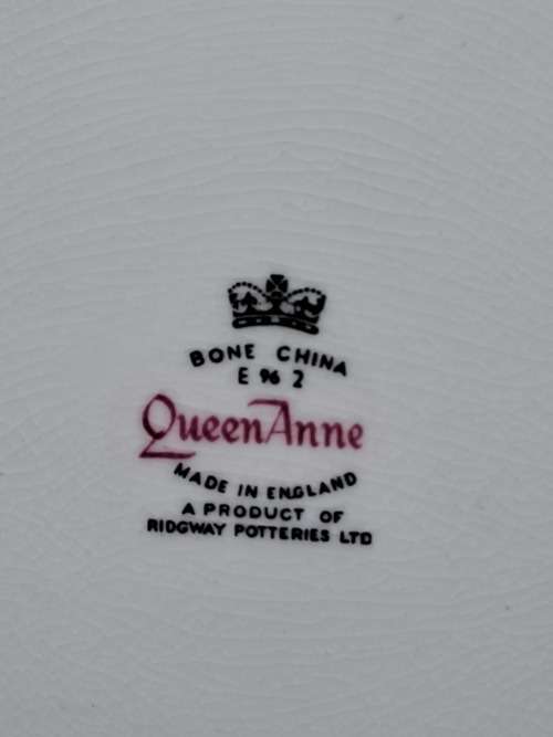 Vintage Queen Anne Bone China Tea Trio Pattern 8654 (8 Trios available)