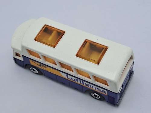 1977-Vintage Matchbox Lesney No.65  Airport Coach Die Cast