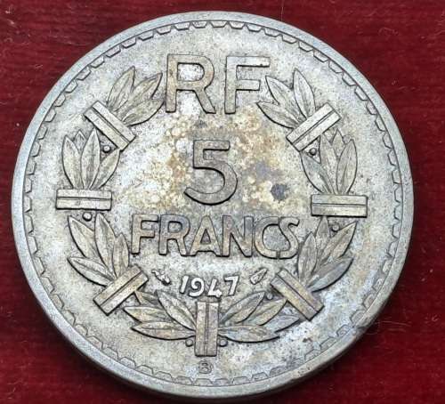 1947  France 5 Francs