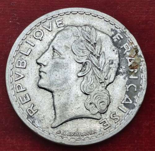 1947  France 5 Francs