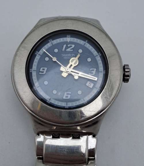 Pre-owned Swatch Irony AG2001 Men`s  Quartz watch Swiss made -Working