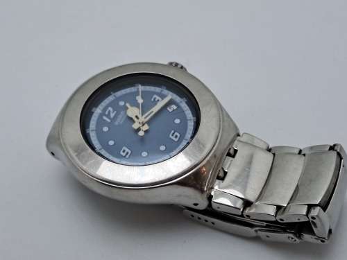 Pre-owned Swatch Irony AG2001 Men`s  Quartz watch Swiss made -Working